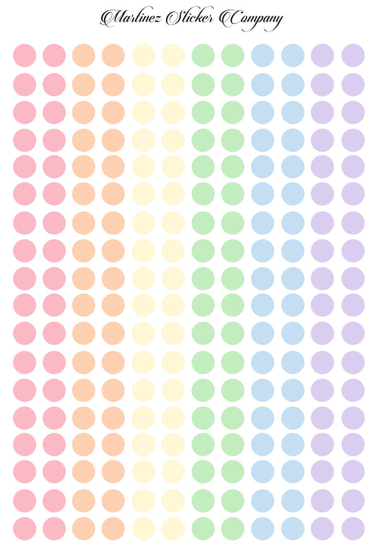 Pastel Dots 3