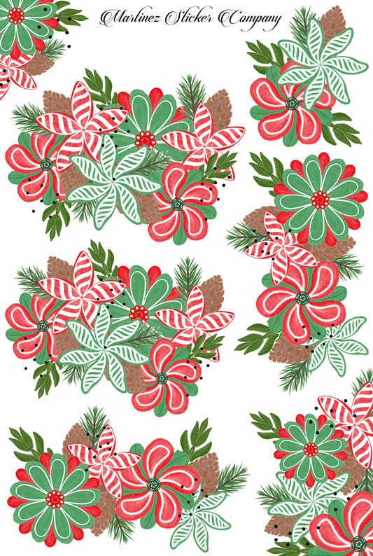 *PRINTABLE* Peppermint Blooms