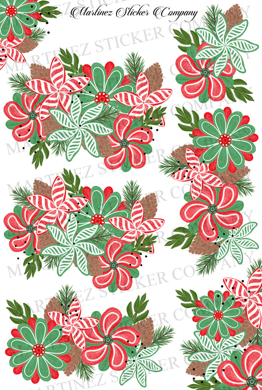 *PRINTABLE* Peppermint Blooms