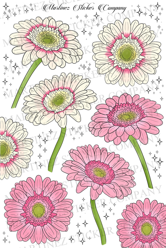 Pink Gerbera Daisies