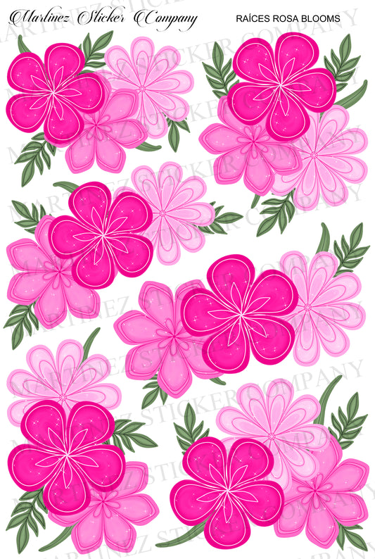 Raíces Rosa Blooms