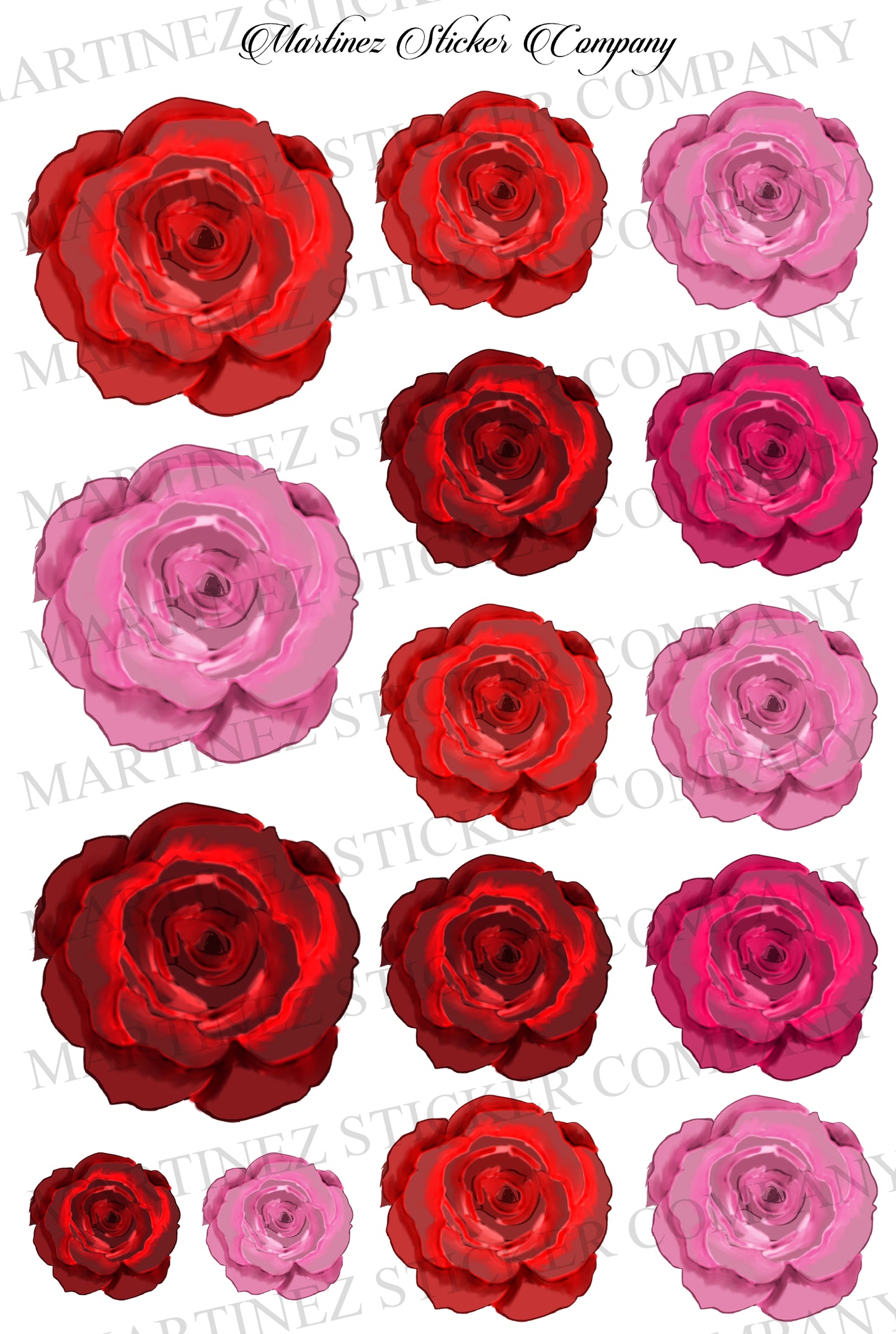 *PRINTABLE* Red and Pink Roses