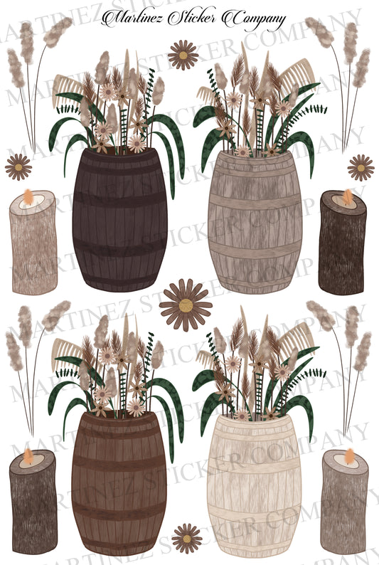 *PRINTABLE* Rustic Barrels