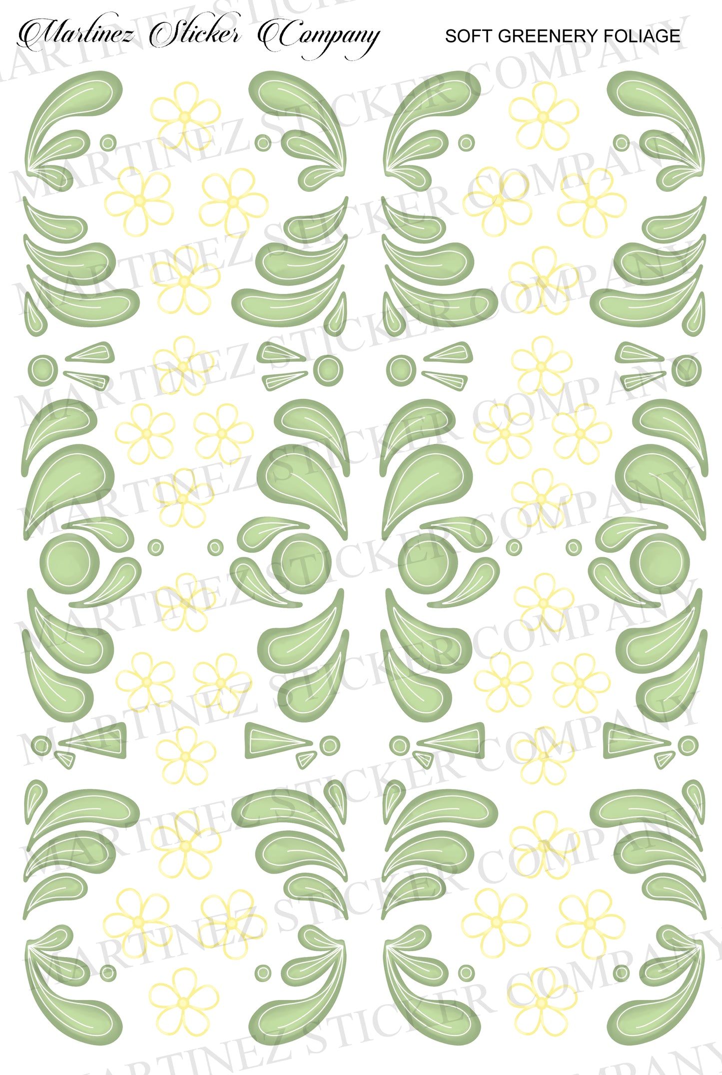 Soft Greenery Foliage