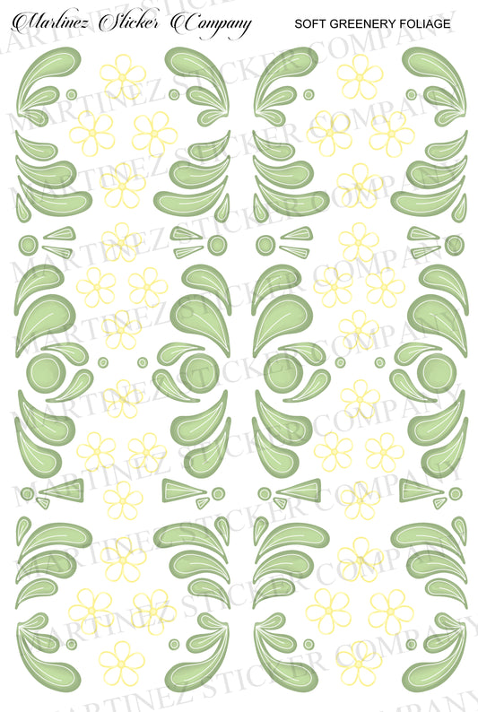 Soft Greenery Foliage