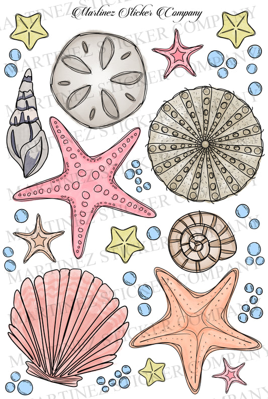 *PRINTABLE* Seashells and Starfish