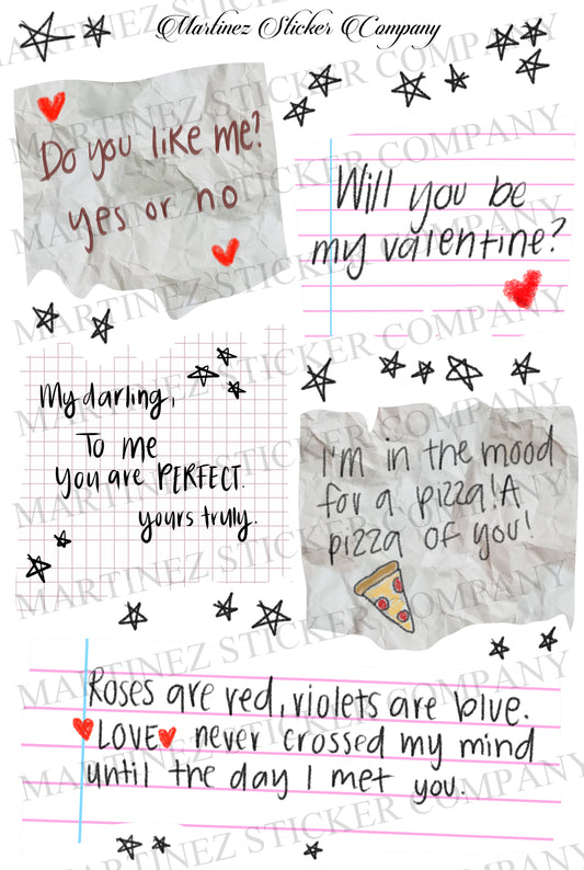 *PRINTABLE* Sloppy Love Letters