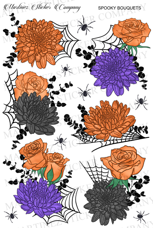 *PRINTABLE* Spooky Bouquets