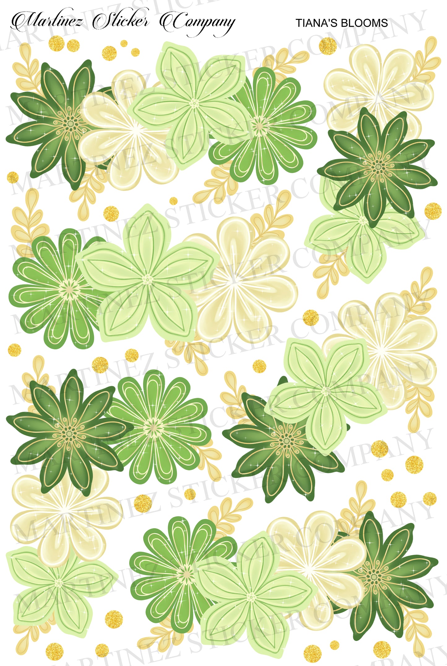 *PRINTABLE* Tiana's Blooms
