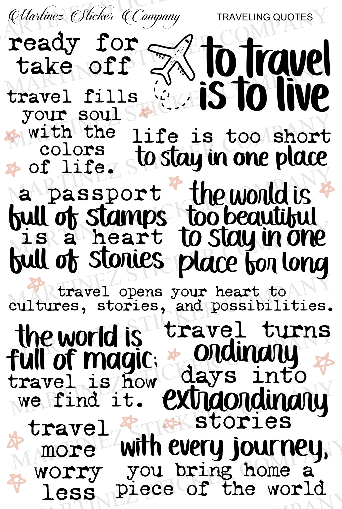 *PRINTABLE* Traveling Quotes