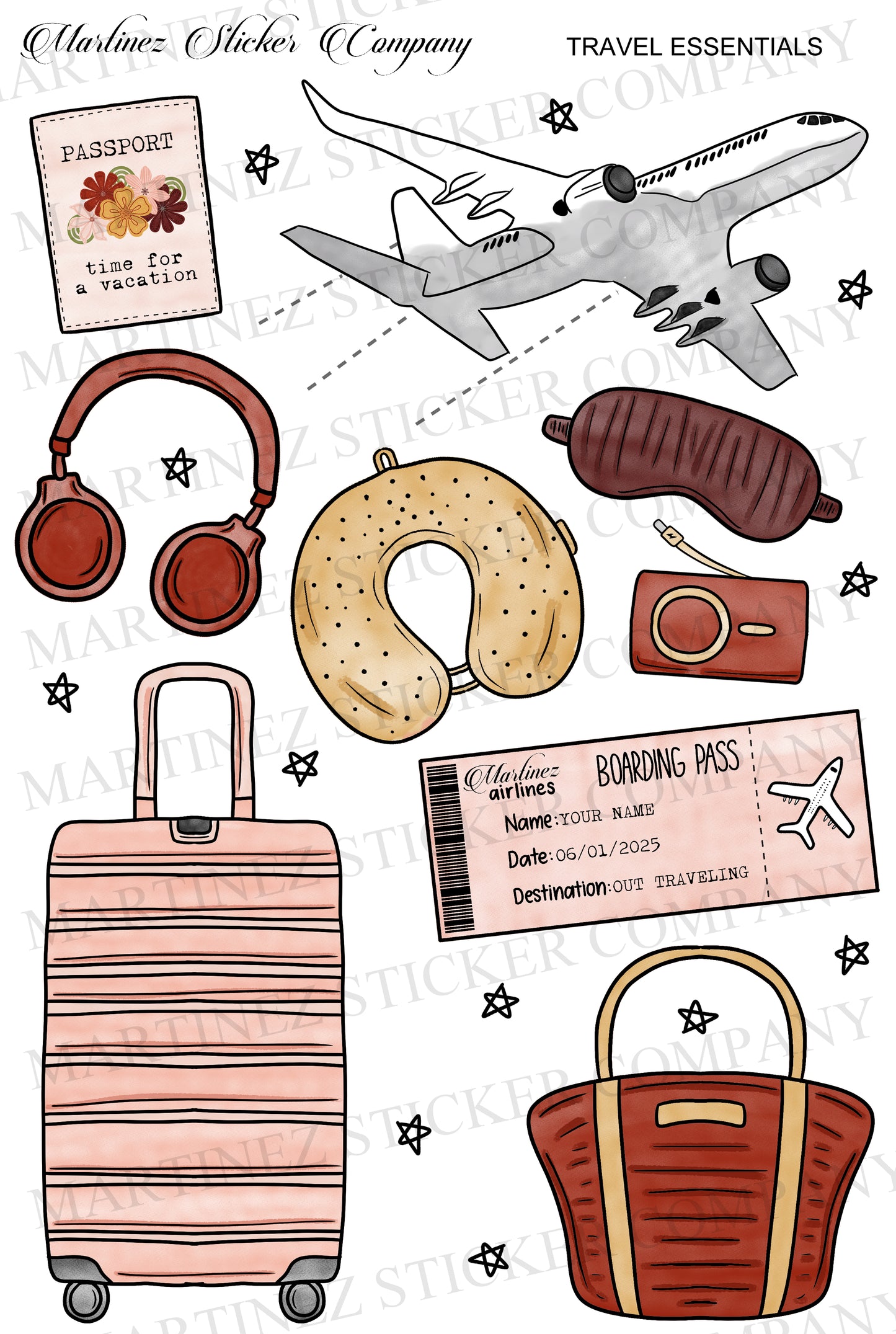 *PRINTABLE* Travel Essentials