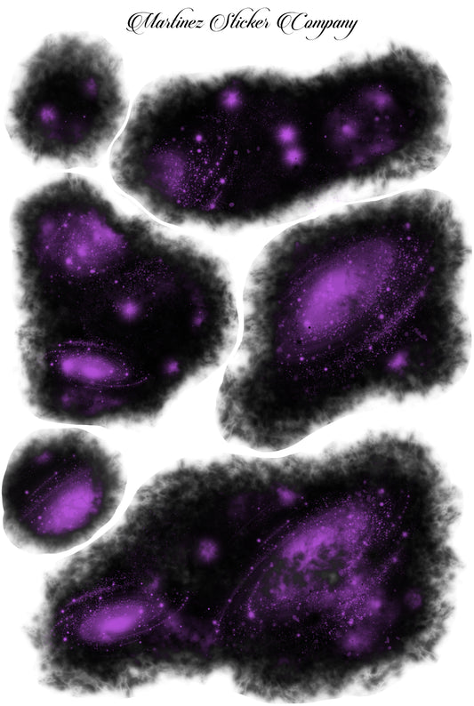 The Galaxies Purple
