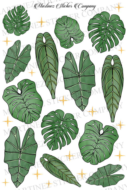 *PRINTABLE* Tropical Leaves