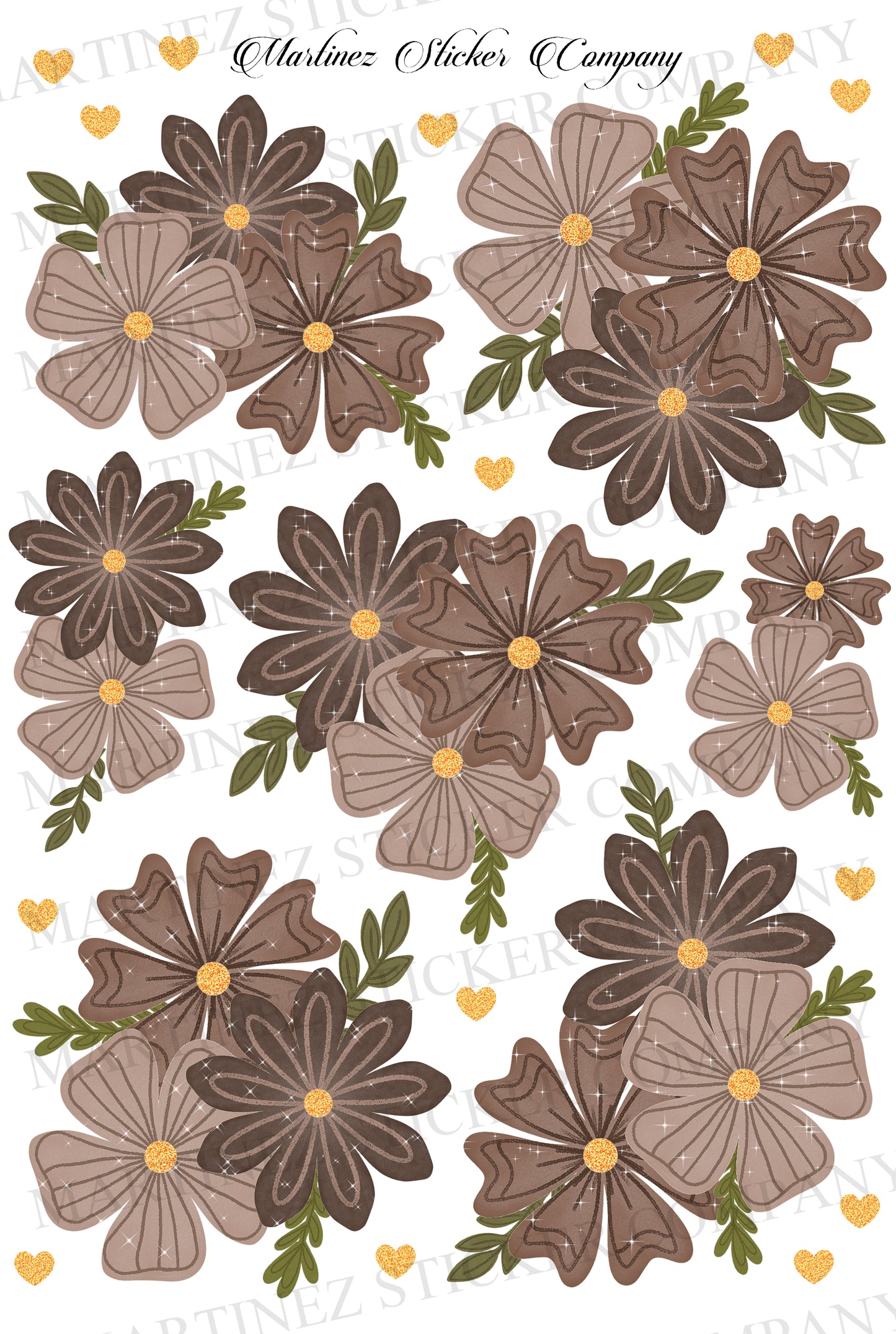 Brown Heirloom Blooms - GWAP Swag
