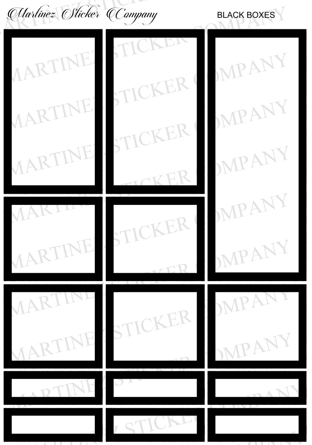 Collection Box Sticker For Ppt Boxes – martinezstickercompany