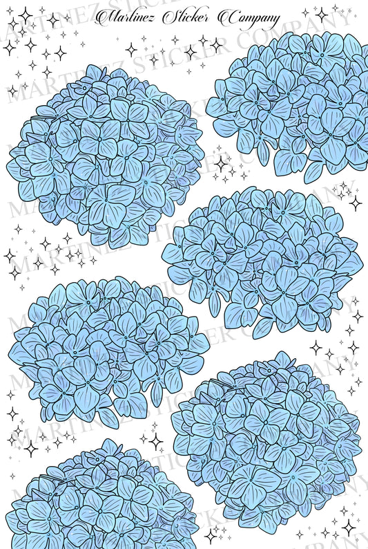 *PRINTABLE* Blue Hydrangeas