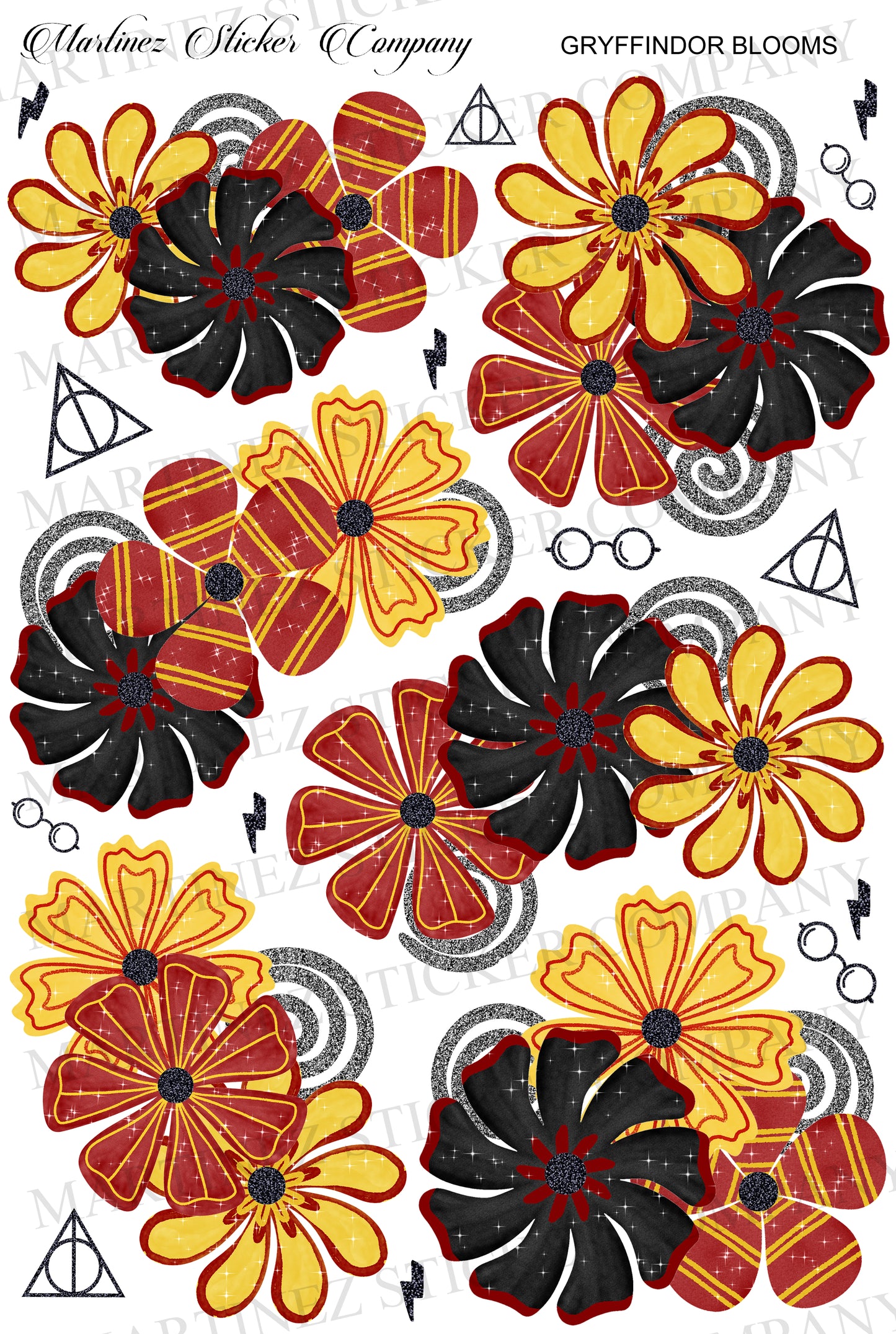 *PRINTABLE*Gryffindor Blooms