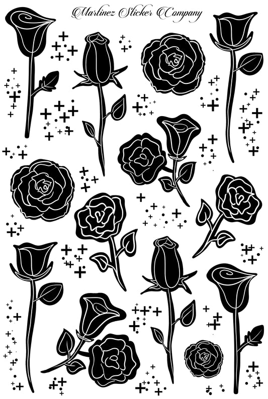 *PRINTABLE* Black Roses