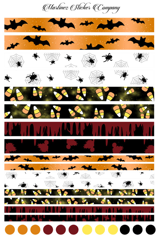 Halloween Washi Strips