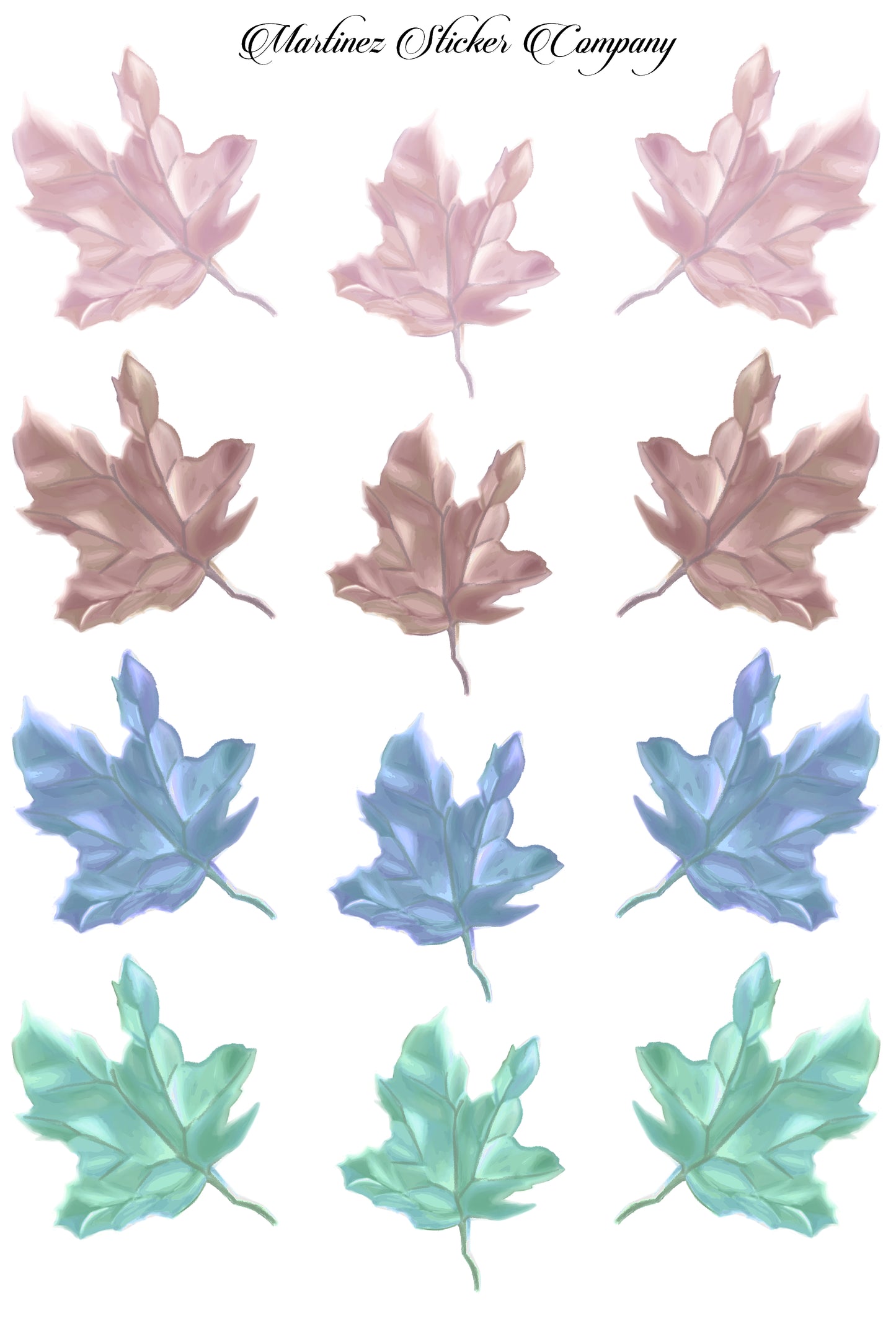 *PRINTABLE* Muted Leaves