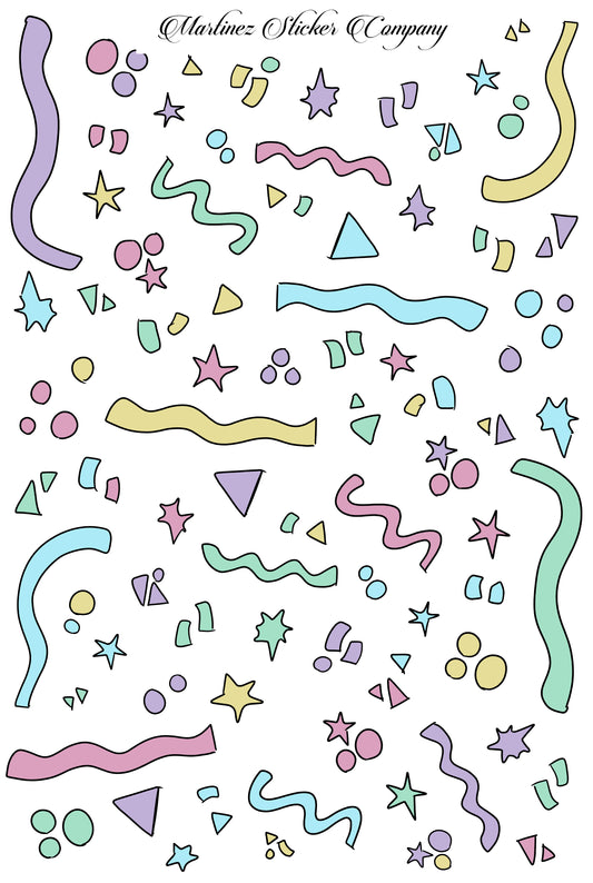 Confetti Doodles