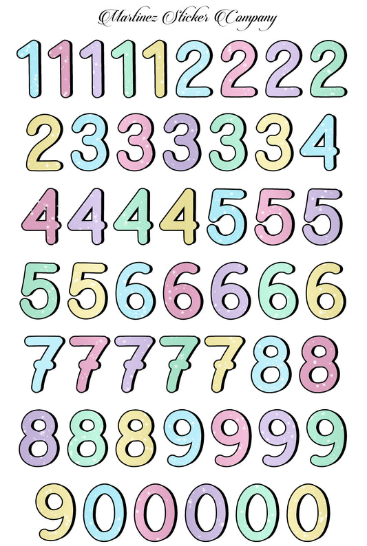 *PRINTABLE* Party Numbers