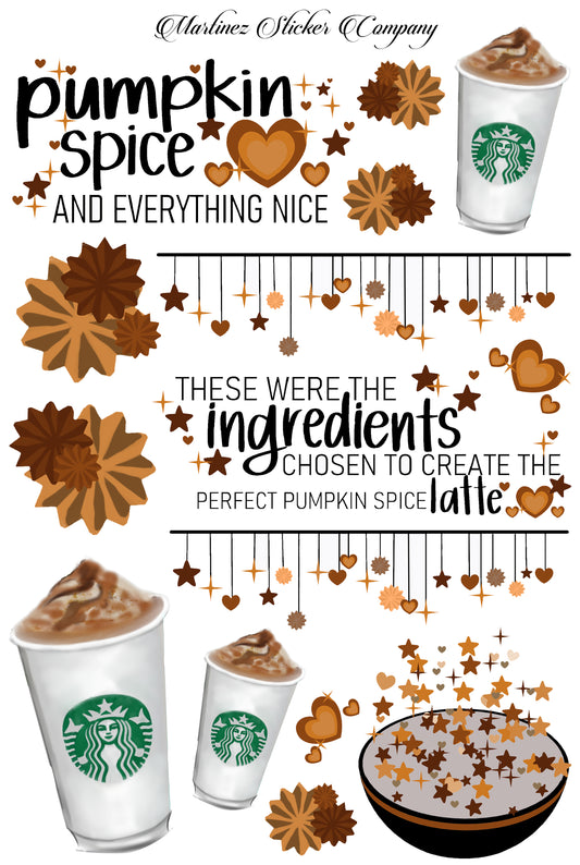 *PRINTABLE* Pumpkin Spice and Everything Nice