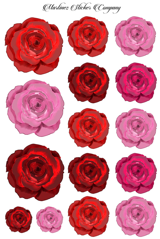 *PRINTABLE* Red and Pink Roses